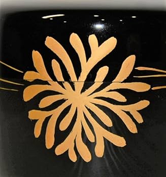Amazon.co.jp: 70初荷です茶道具塗師井筒寛斎海松波蒔絵中棗共箱